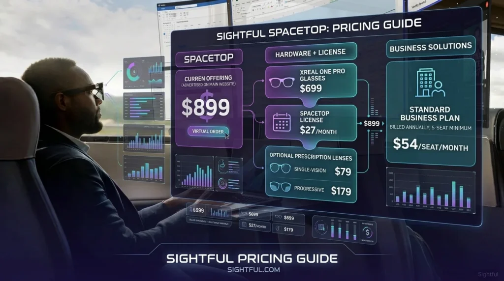 Sightful Spacetop: Pricing Guide