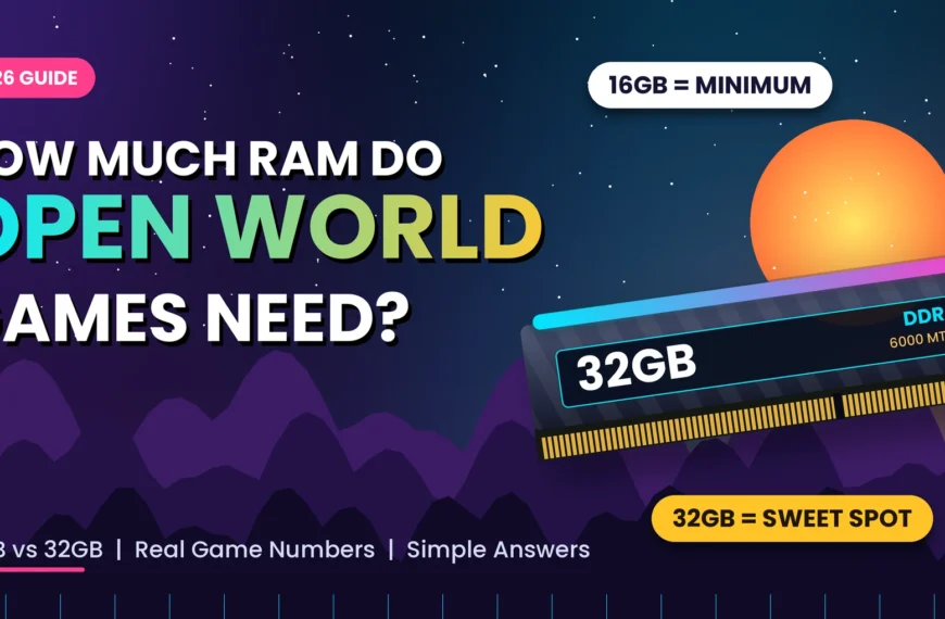 How Much RAM Do Open World Games Need&hellip;